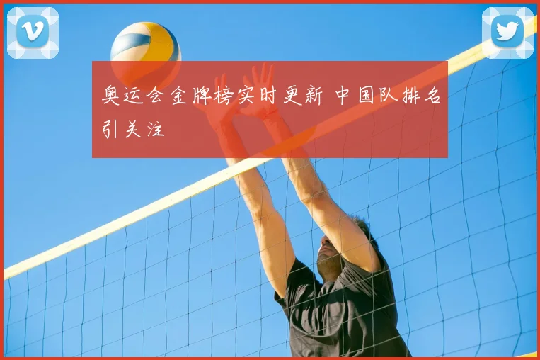 奥运会金牌榜实时更新 中国队排名引关注